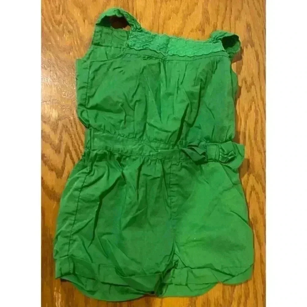 Gymboree 2T green one piece jumper-‎ super cute